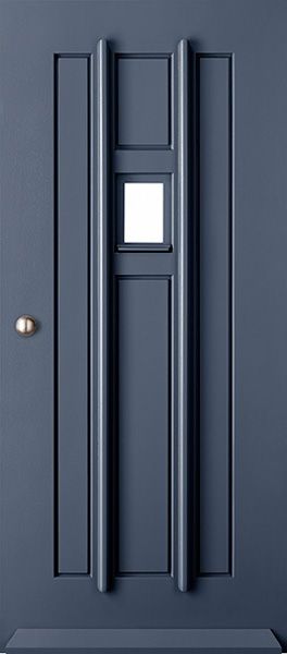 Buitendeur blauw