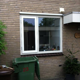 Vervangen raam beneden