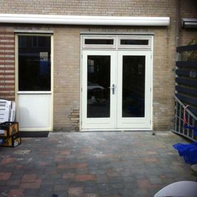 Kozijn gemonteerd
